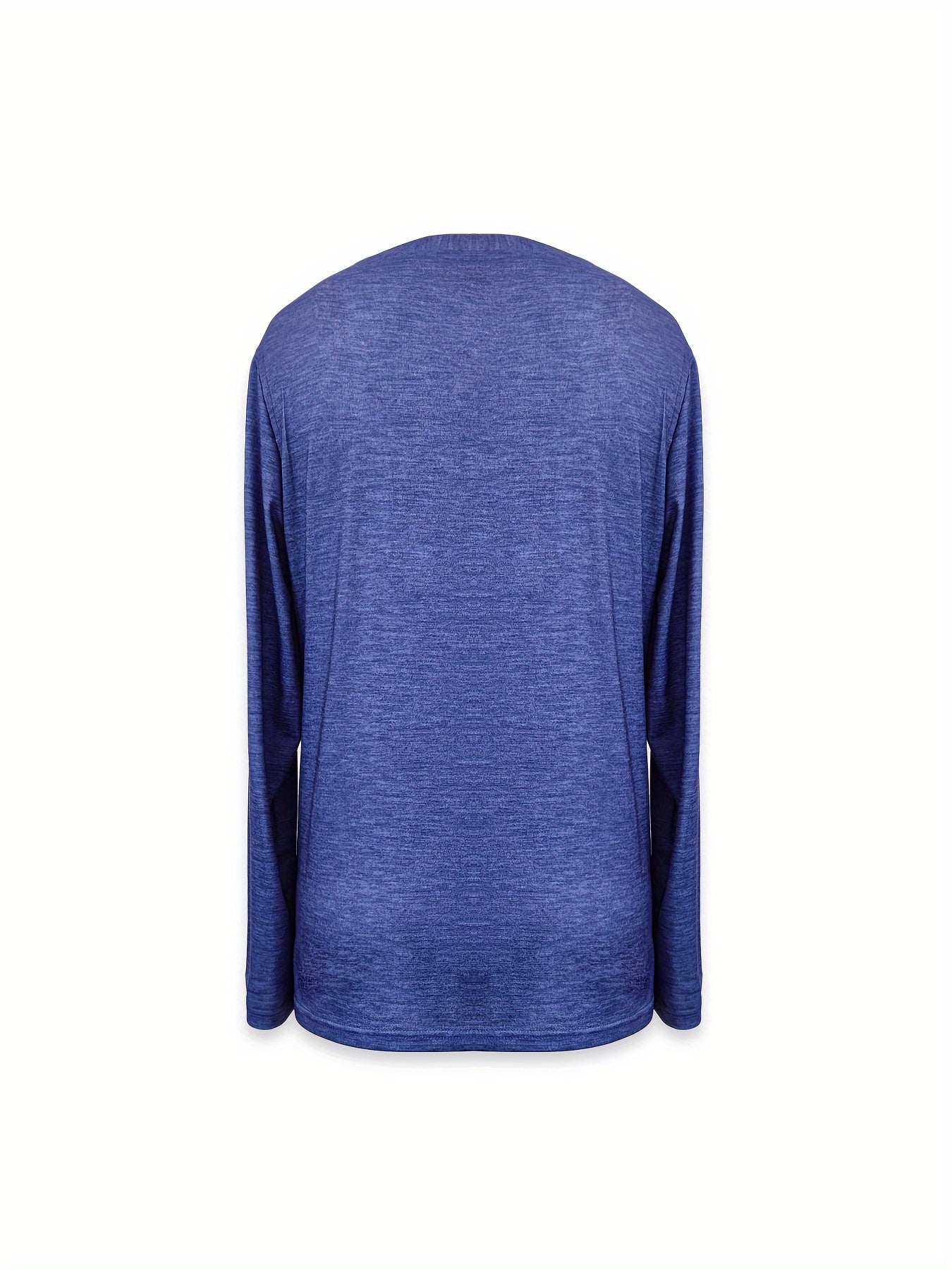 Dog & Paw Print T-shirt, Casual Long Sleeve Top For Spring & Fall, Women's Clothing